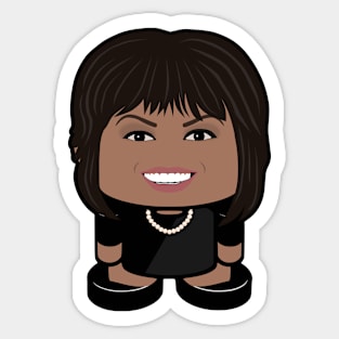 Mrs. Obamabot POLITICO'BOT Toy Robot (Official) Sticker